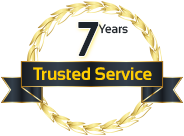7 Years Trusted Service